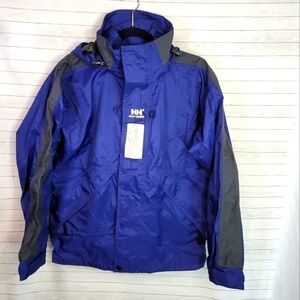 HELLY HANSEN Y2K 90'S COLORBLOCK WINDBREAKER, SZ XS